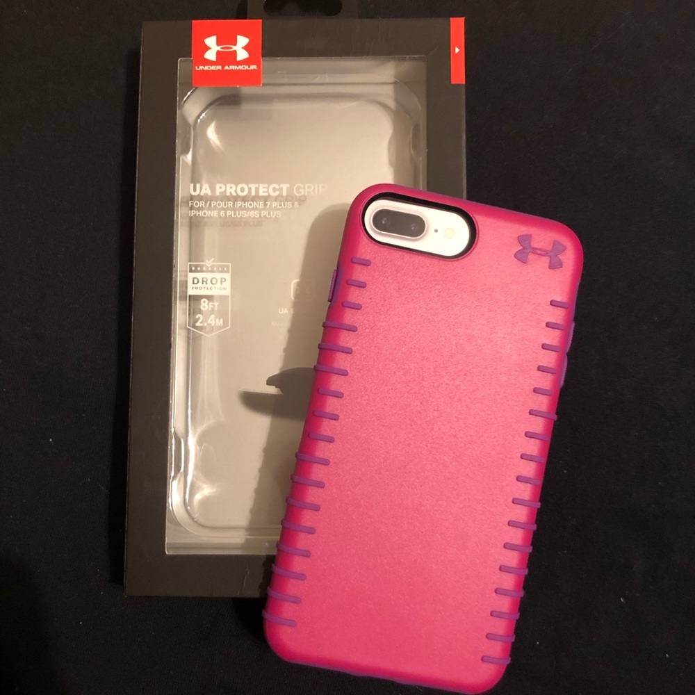 Pink Under Armour iPhone case